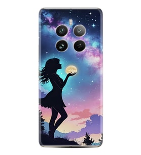 12 4G Kılıf Boutique Baskılı Resimli Woman in Moon Pcode -005