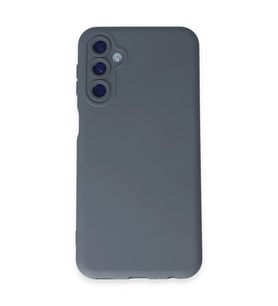 Samsung Galaxy M14 5g Kılıf Nano İçi Kadife Silikon - Gri