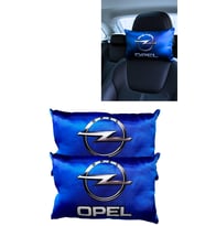 Opel Logolu Mavi Araç Seyahat Boyun Yastığı 2’li Set – Konforlu & Şık Tasarım