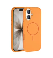 Apple iPhone 17 Kılıf M-Safe Şarj Özellikli Metal Kamera Çerçeveli Zore Edi Silikon Kapak