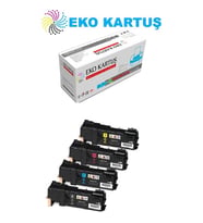 Eko Kartuş Xerox Workcentre 6505N 106R01601-02-03-04) Set Muadil Toner (Siyah)