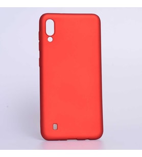 Lexroo Galaxy M10 Kılıf Premier Silikon Kılıf - Kırmızı