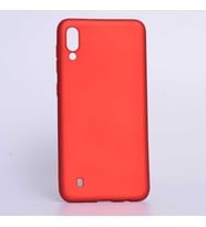 Lexroo Galaxy M10 Kılıf Premier Silikon Kılıf - Kırmızı