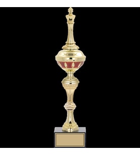 ODAK KUPA - Figürlü Kupalar - Satranç Figürlü Kupalar FG-064 C - 42 cm