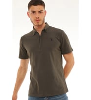 T8583 DEWBERRY ERKEK T-SHIRT-HAKİ