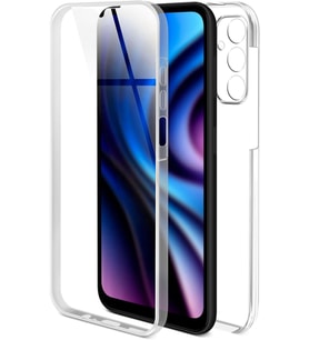 Samsung Galaxy A24 Kılıf 360 Şeffaf Ön Arka Korumalı Şeffaf Silikon