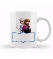 Elsa Anna Frozen Olaf Kristoff Kupa Bardak Porselen