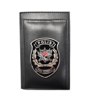 Polis Özel Harekat Kalemlikli Not Defteri Cüzdan (Metal Rozet)