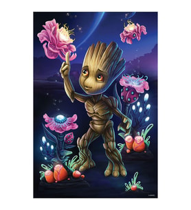 Prime 3D Marvel Groot Puzzle 200 Parça 33346