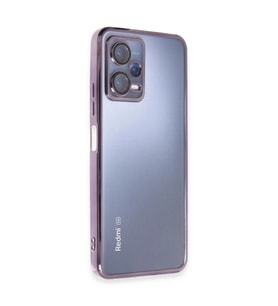 Note 12 5g Kılıf  Lensli  - Mor