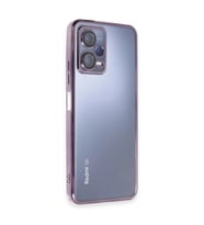 Note 12 5g Kılıf  Lensli  - Mor