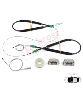 Ford Focus MK1 1998-2005 4/5 Kapı Hatchback Sedan Wagon 1142894 İçin Ön Sağ Cam Kriko Tamir Seti