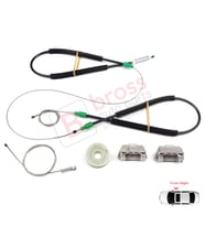 Ford Focus MK1 1998-2005 4/5 Kapı Hatchback Sedan Wagon 1142894 İçin Ön Sağ Cam Kriko Tamir Seti