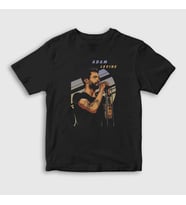 Presmono Unisex Çocuk Siyah Concert Adam Levine Maroon 5 T-Shirt 419219tt