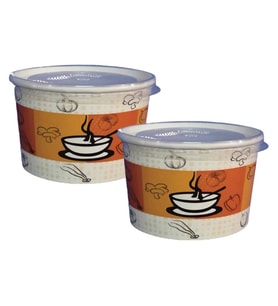 ŞeyliŞeyler Termokap Karton Çorba Kasesi 14 Oz Kapaklı 500 Adet