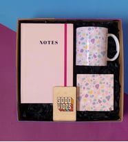Kupa, Defter, Bardak Altı Hediye Kutusu (Model 1)