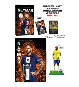 Neymar - Sahanın Yıldızları - 3D Biblo Hediyeli!