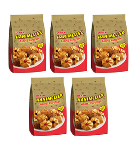 Ülker Hanımeller Asorti Karışık Tatlı Kurabiye 150 G x 5 Adet