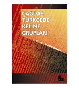 Çağdaş Türkçede Kelime Grupları