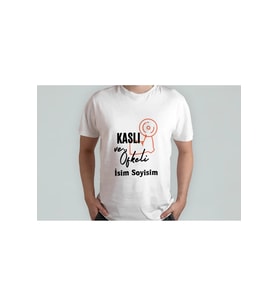 Kaslı ve Öfkeli T-Shirt İsimli