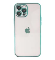 iPhone 12 Pro Max Kılıf Razer Lensli Silikon - Yeşil