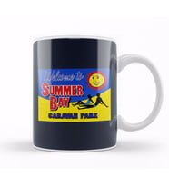 Retro Home And Away Summer Bay Caravan Park Kupa Bardak Porselen
