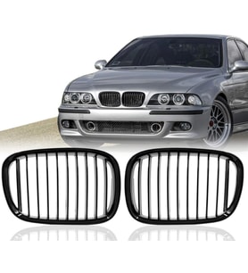 5 Serisi E39 Ön Panjur Parlak Siyah Set 2000-2003 51137005837/838