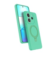 Redmi Note 14 4G Regal Magsafe Standlı Kapak - Yeşil
