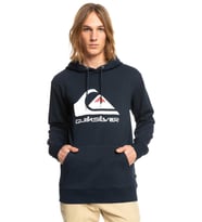 Quiksilver Big Logo Erkek Kapşonlu Sweatshirt EQYFT04450-BYJ0 (Lacivert)