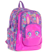 Kaukko Kids Tavşan Şekilli Kız Çocuk Dört Gözlü Okul Çantası - L5220
