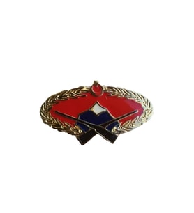 Jandarma Harici Elbise Için Temel Komando Metal Bröve, Standart Ölçü, (Çok Renkli)