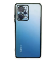Newface Xiaomi Redmi Note 12 Pro 5G Kılıf Razer Lensli Silikon - Yeşil