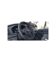 DİKİŞLİ DİREKSİYON KILIFI DAMARLI SİYAH DERİ SİYAH DİKİŞLİ FORD TRANSİT İÇİN HIZLI KARGO