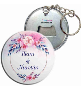 Nikah Şekeri Açacak Anahtarlık