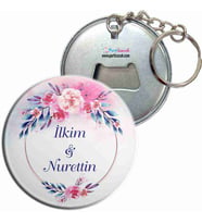 Nikah Şekeri Açacak Anahtarlık