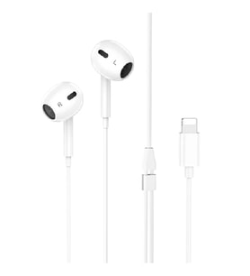 HOCO M111 Max Primero Lightning Kulakiçi Mikrofonlu Kablolu Kulaklık-(5775) - HUOBPS8729-3554