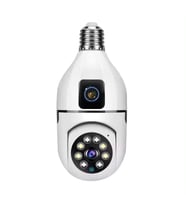 Çift Kameralı 220 Volt Enerji ile Çalışan Wifi Kablosuz Full HD Güvenlik kamerası