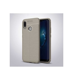 Huawei P20 Lite Uyumlu Kılıf Zore Niss Silikon Kapak (Gri)