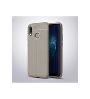 Huawei P20 Lite Uyumlu Kılıf Zore Niss Silikon Kapak (Gri)