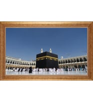 EV İŞYERİ OFİS İÇİN ALTIN ÇERÇEVELİ PASPARTULU TABLO S245