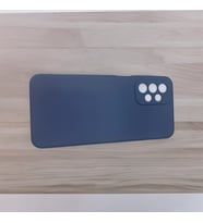 Samsung A23 4G Lansman Kaliteli Silikon Telefon Kılıfı (Mavi)