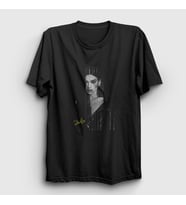Presmono Unisex Siyah Poster Dua Lipa T-Shirt 325700tt