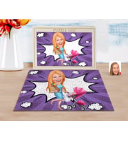 BK Gift Kişiye Özel Ev Hanımı Karikatürlü 1000 Parça Profesyonel Puzzle-1