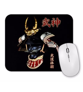Bujinkan Samurai Kabuto Mouse Pad