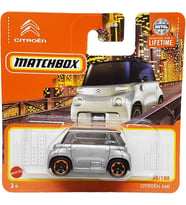 Matchbox - Citroen Ami - Mbx Metro 30/100 - Hvn73 - Kısa Kart - Gümüş Metalik - Superfast Lesney - M