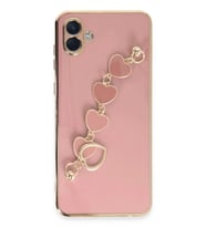Durukar® Samsung Galaxy A04E Kılıf Esila Silikon - Pudra