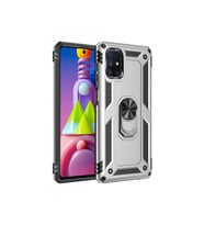 Samsung Galaxy M51 Uyumlu Kılıf Zore Vega Kapak (Gri)