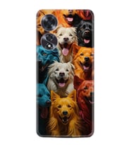Oppo A60 Kılıf Boutique Baskılı Resimli Köpekçikler Pcode -026
