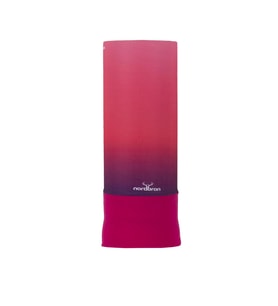 Nordbron 6191C - Dip Dyed Fleece  Polanlı Bandana (Siyah-Mor)