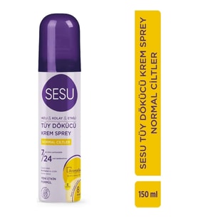 Sesu Tüy Dökücü Sprey Normal Ciltler 150 Ml